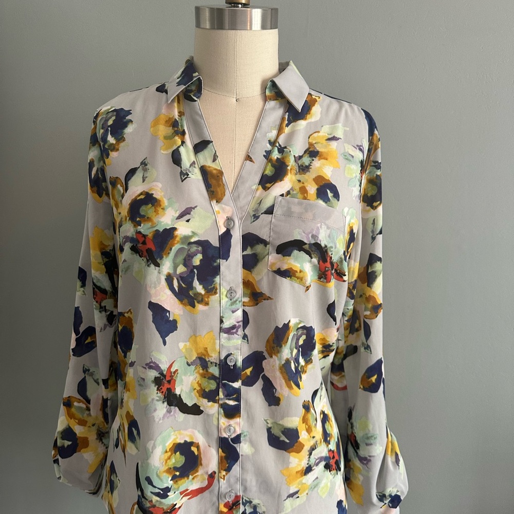 Floral Women's Top - Multicolor